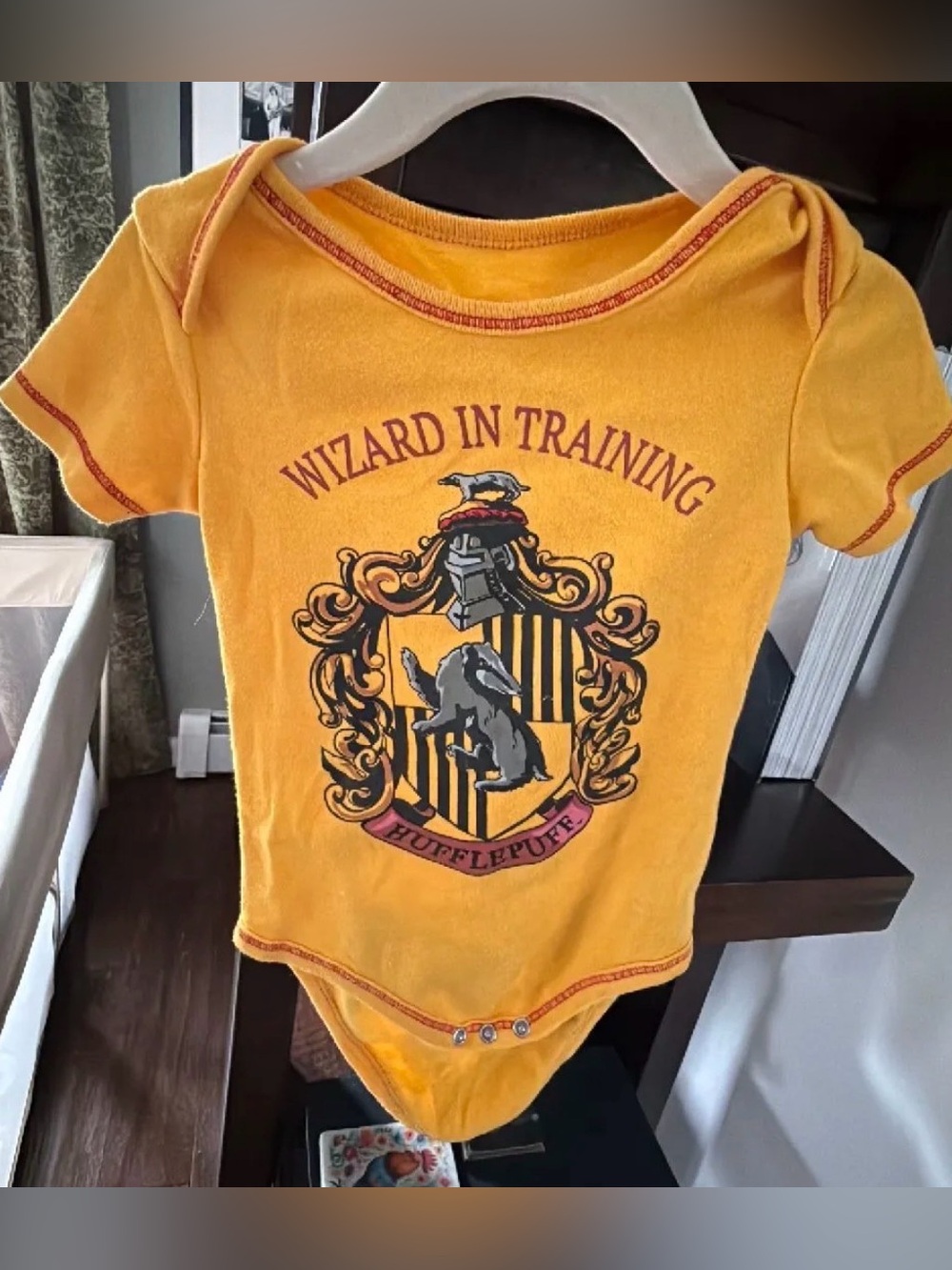 Harry Potter wizard in training onesie 12m